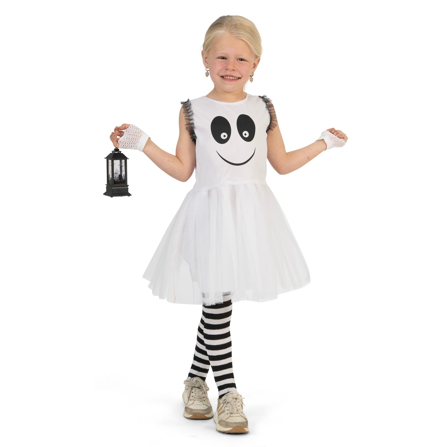 👻 Costume Fantôme Gemma – Fille (Bas non inclus)