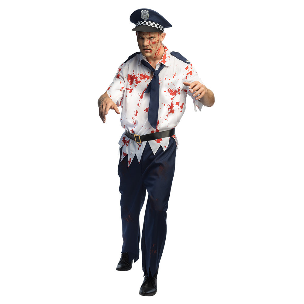 Officier police Zombie