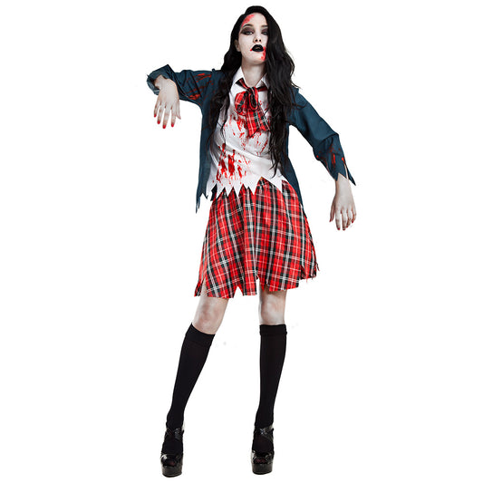 Ecolière zombie