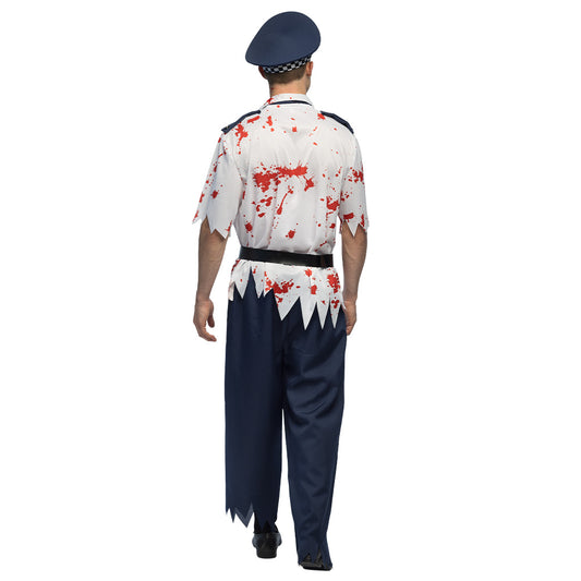 Officier police Zombie